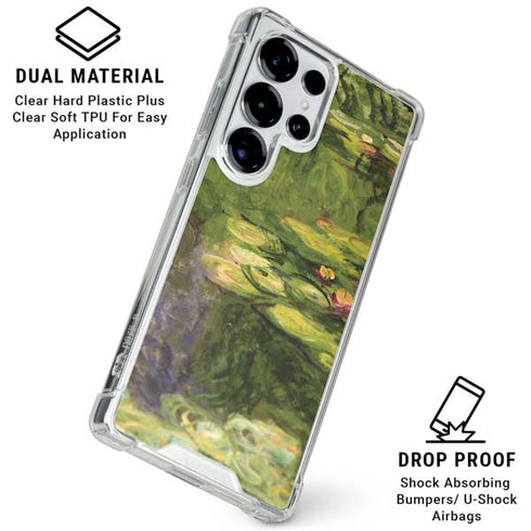 Monet - Waterlilies by Monet Galaxy S25 Ultra Clear Case